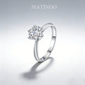 Crown Six-Prong Lab-Grown Diamond Ring