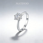 Crown Six-Prong Lab-Grown Diamond Ring