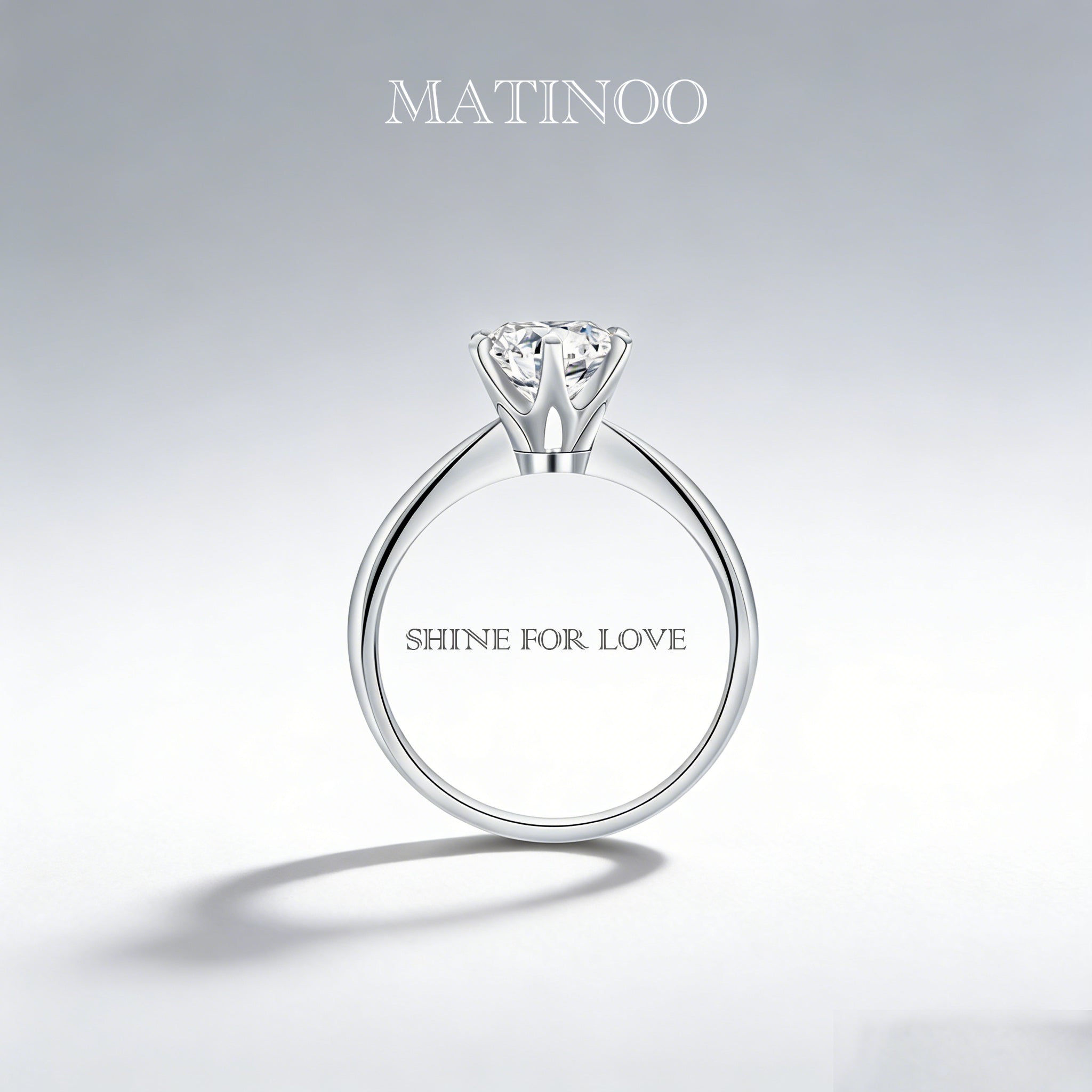 Crown Six-Prong Lab-Grown Diamond Ring