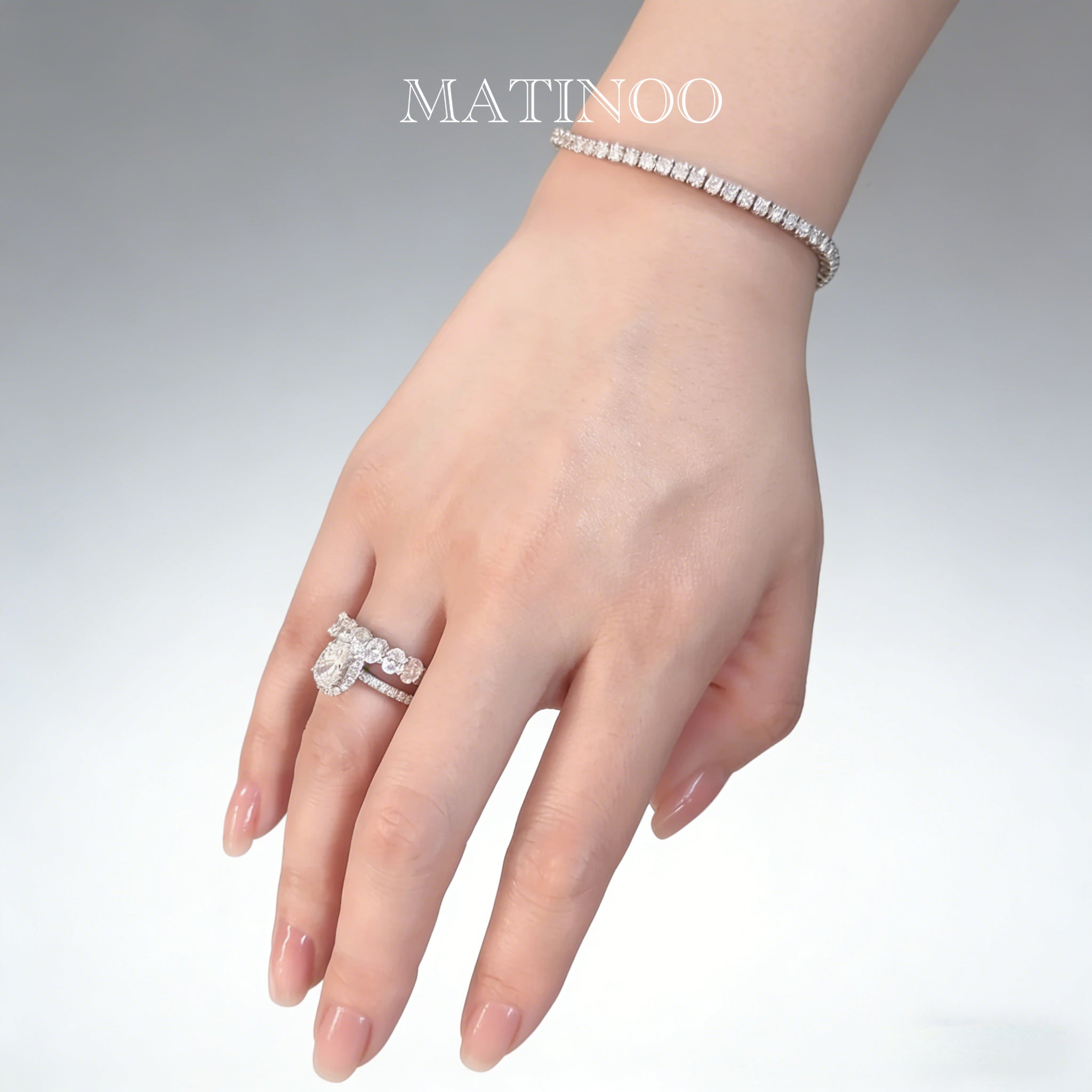 Oval Cut Lab Grown Diamond Halo Engagement Ring