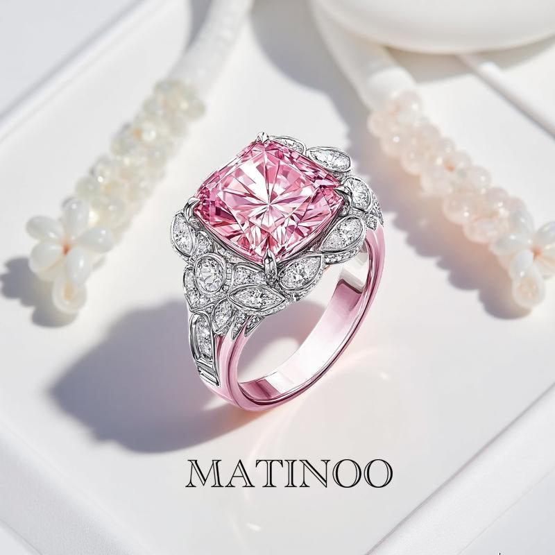 MATINOO Custom Lab Grown Loose Diamonds pink diamond engagement