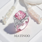 MATINOO Custom Lab Grown Loose Diamonds pink diamond engagement
