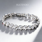 Lab-Grown Diamond Bracelet · Marquise Cut Diamond Bracelet