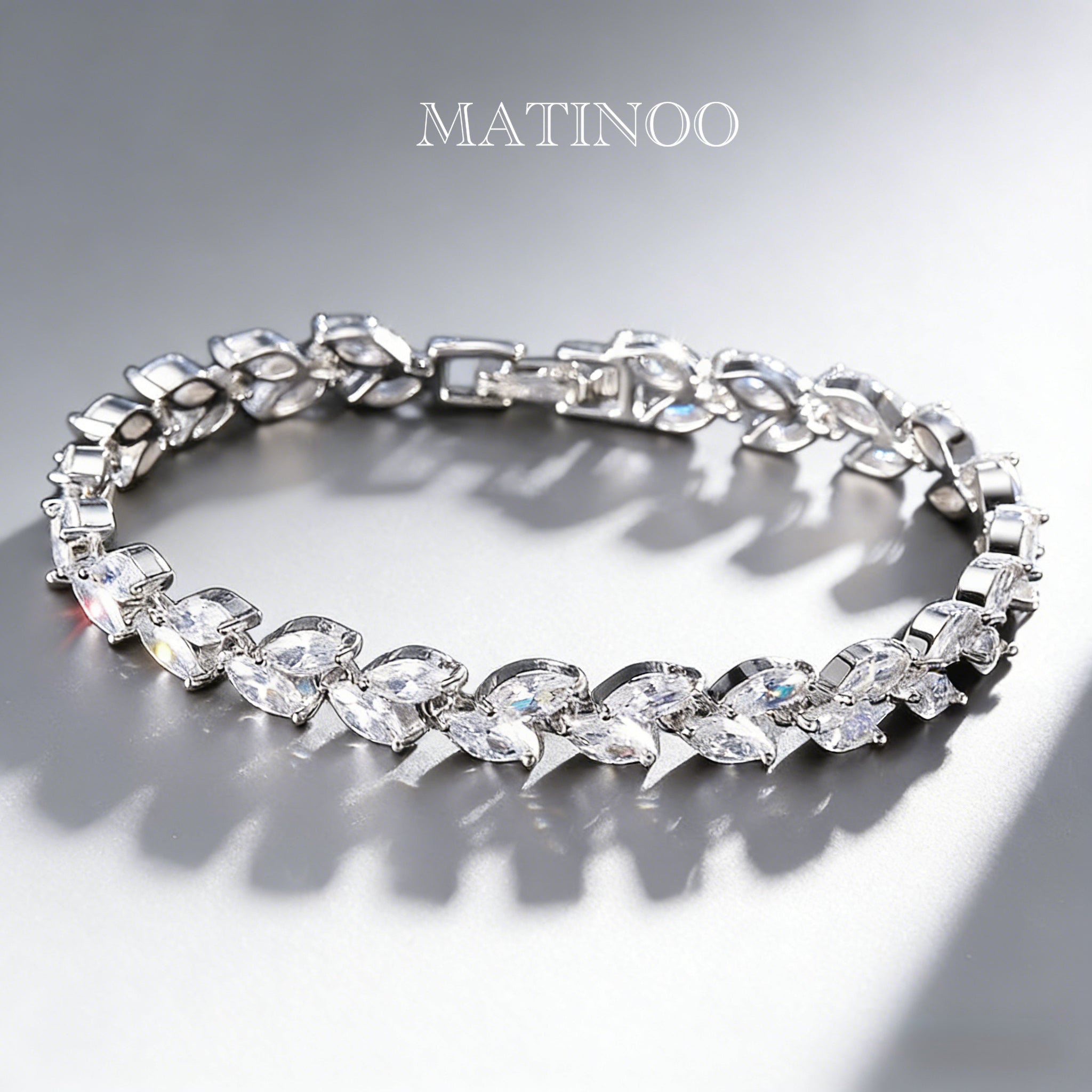 Lab-Grown Diamond Bracelet · Marquise Cut Diamond Bracelet