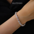 Lab-Grown Diamond Bracelet · Marquise Cut Diamond Bracelet