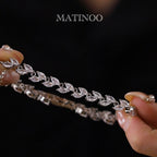 Lab-Grown Diamond Bracelet · Marquise Cut Diamond Bracelet